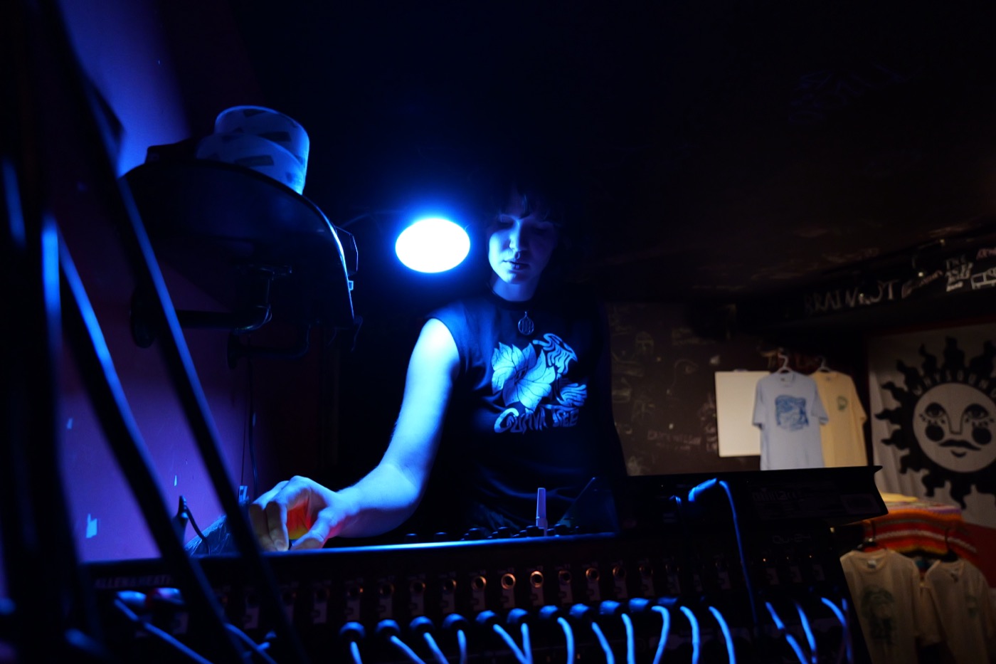 Live event audio and lighting in action