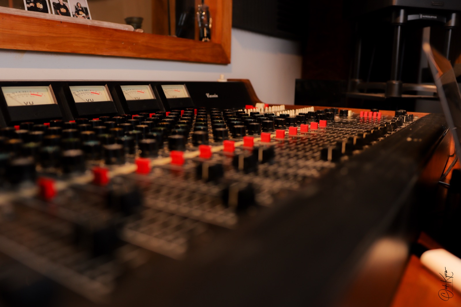 Audio setup at a live event